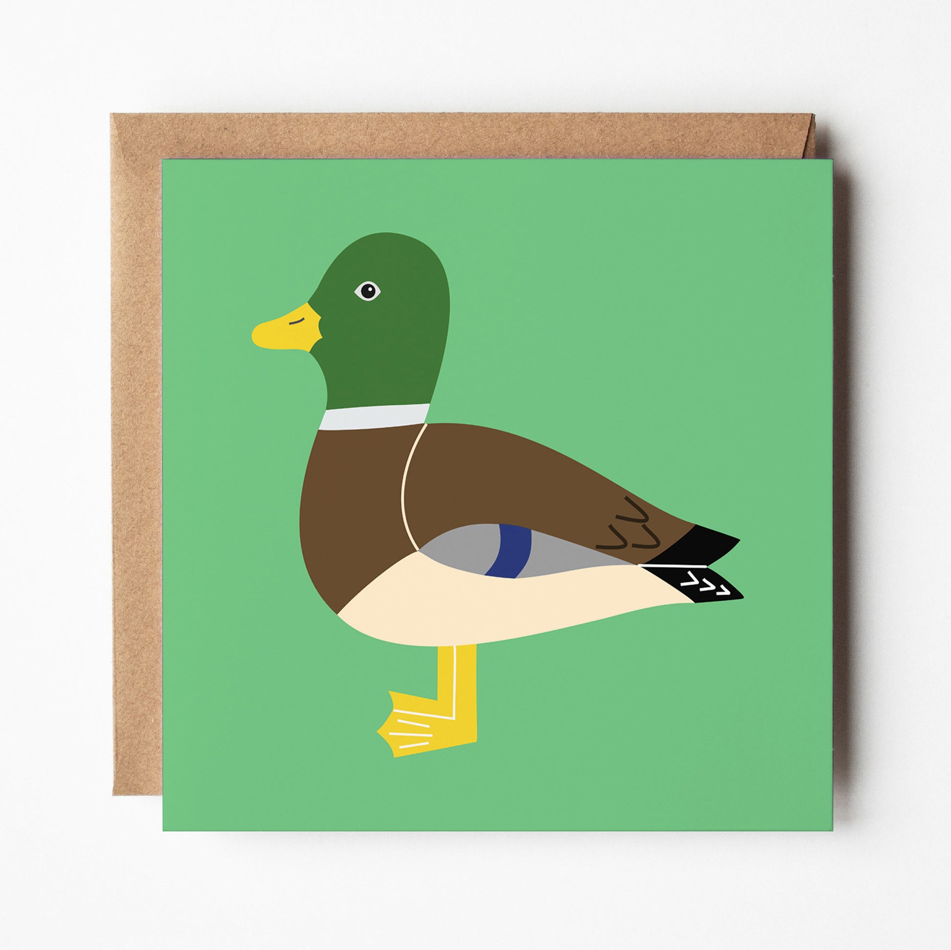 Mallard greeting card with envelope