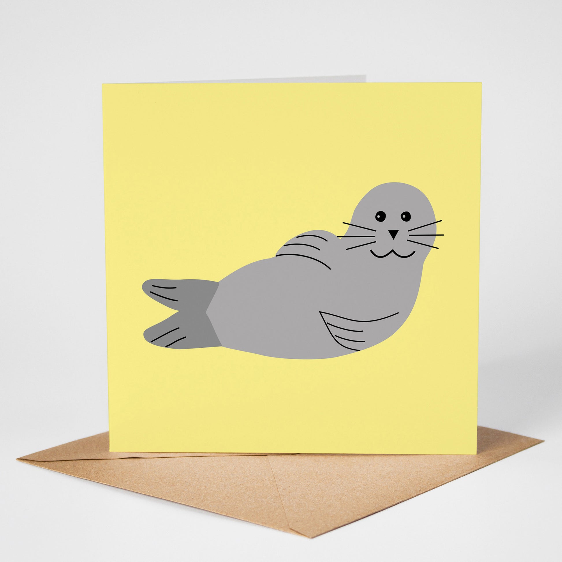 Seal card, standing on envelope
