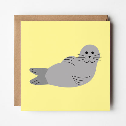 Seal greeting card with envelope