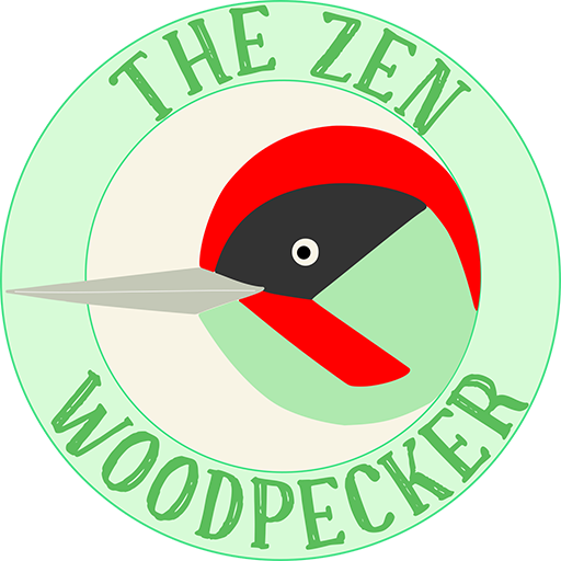The Zen Woodpecker Logo